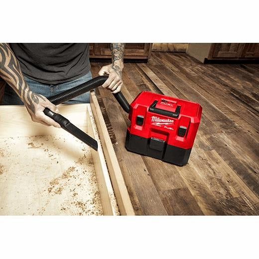 Milwaukee M12 Fuel 1.6 Gallon Wet and Dry Vacuum