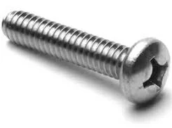 Kanebridge #1/4"-20 x 3/8" Phillips Pan Head Zinc Plated Machine Screws - 200 Qty