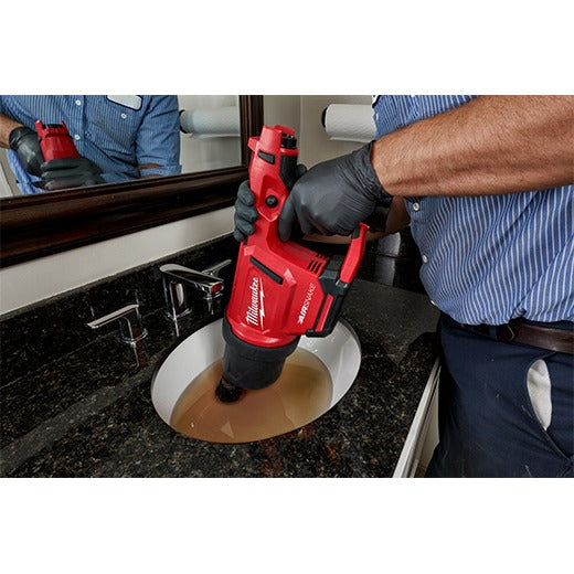 Milwaukee M12 Airsnake Drain Cleaning Air Gun Kit-B