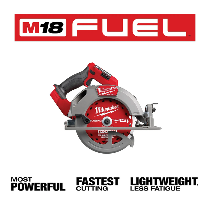 Milwaukee M18 FUEL™ 7-1/4" Circular Saw, (Tool Only)