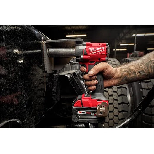 Milwaukee M18 Fuel 3/8" Compact Impact Wrench with Friction Tool