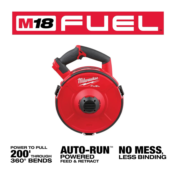 Milwaukee M18 Fuel Angler 240ft. Steel Pulling Fish Tape Kit