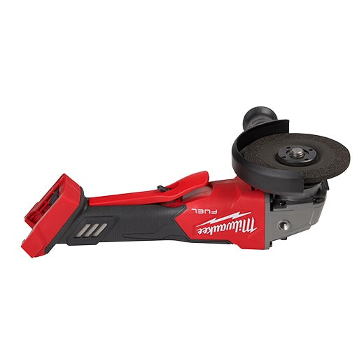 Milwaukee M18 Fuel 4-1/2" - 5" Variable Speed Braking Grinder, Paddle Switch No-Lock