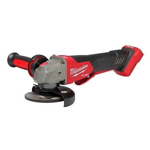 Milwaukee M18 Fuel 4-1/2" - 5" Variable Speed Braking Grinder, Paddle Switch No-Lock