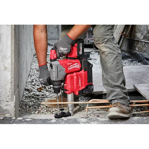 Milwaukee M18 Fuel 1-1/8" SDS Plus Rotary Hammer with One-Key and Hammervac Dedicated Dust Extractor Kit