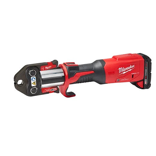 Milwaukee M18 Force Logic Press Tool with One-Key with 1/2"-2" Cts Jaws