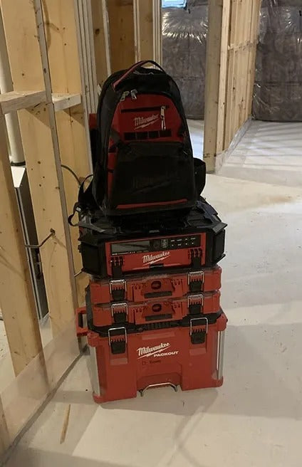 Milwaukee M18 Packout Radio and Charger