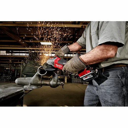 Milwaukee M18 Fuel 4-1/2"-6" No Lock Braking Grinder With Paddle Switch