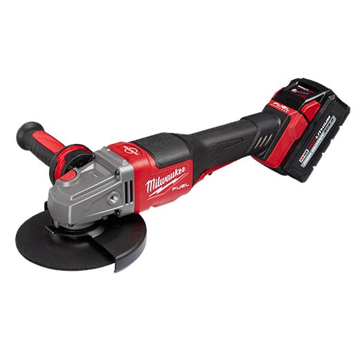 Milwaukee M18 Fuel 4-1/2" - 6" No Lock Braking Grinder with Paddle Switch 2 Battery Kit