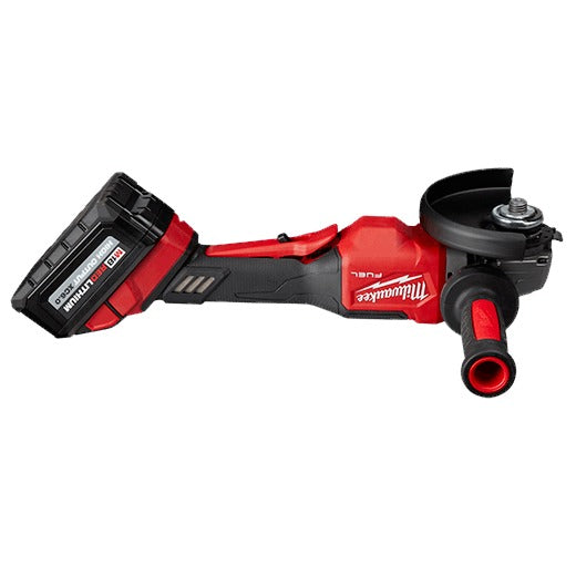 Milwaukee M18 Fuel 4-1/2" - 6" No Lock Braking Grinder with Paddle Switch 2 Battery Kit