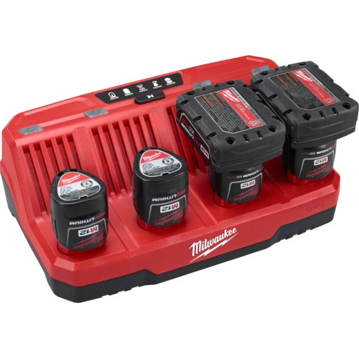 Milwaukee M12 4-Bay Sequential Charger