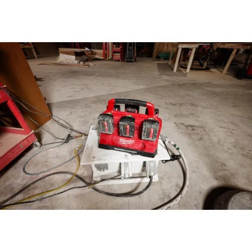 Milwaukee M18 Packout Six Bay Rapid Charger