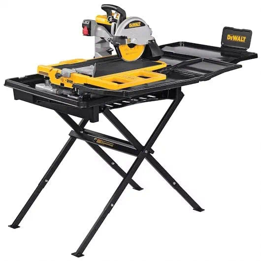 DeWalt 10" High Capacity Wet Tile Saw with Stand