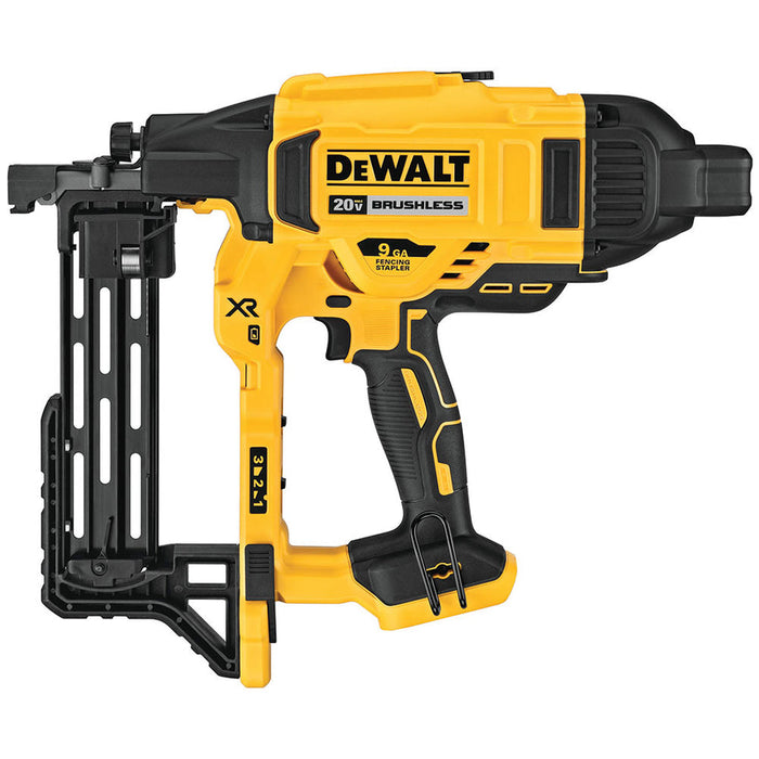 DeWalt 20V MAX 9-Gauge Cordless Fencing Stapler, (Tool Only)