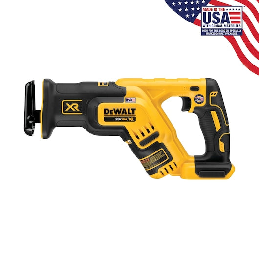 DeWalt 20V MAX* XR‚® Brushless Compact Reciprocating Saw, (Tool Only)