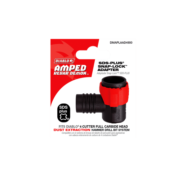 Diablo AMPED Rebar Demon SDS-Plus Snap-Lock Adapter