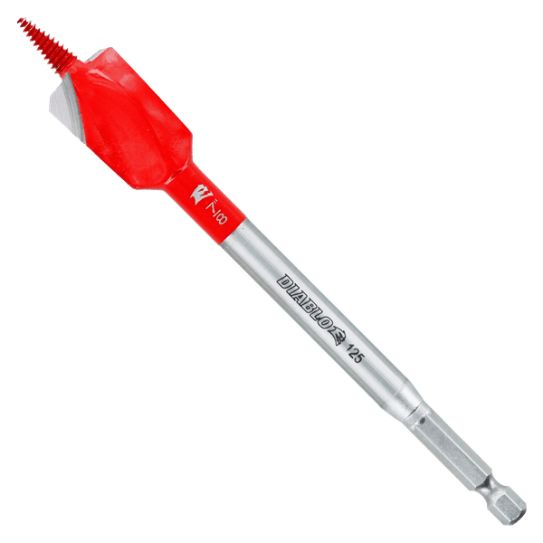 Diablo 7/8" x 6" Demo Demon Spade Bit for Nail-Embedded Wood