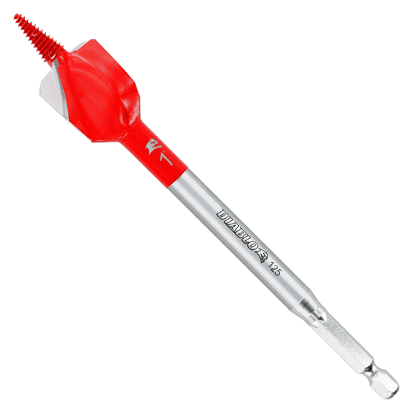 Diablo 1" x 6" Demo Demon Spade Bit for Nail-Embedded Wood