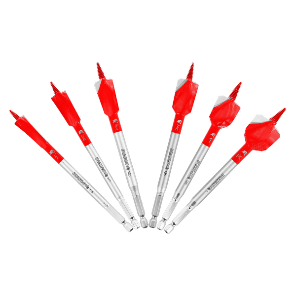 Diablo Demo Demon Spade Bit Set for Nail-Embedded Wood - 6 Pcs