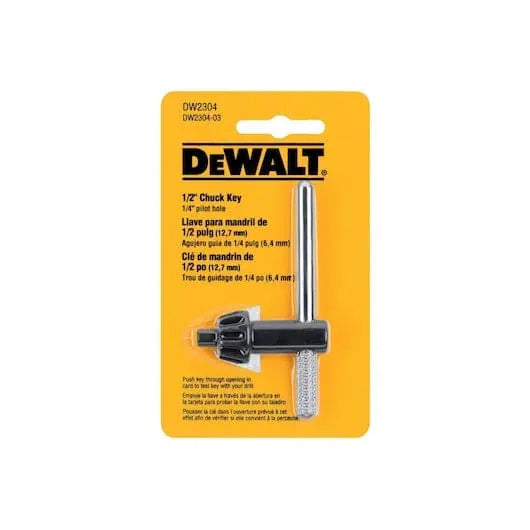 DeWalt 1/2 Chuck Key with 1/4" Pilot