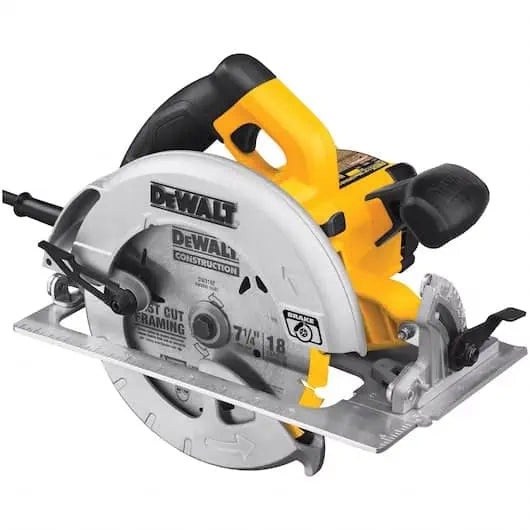 DeWalt 7-1/4" Lightweight Circular Saw with Contractor Bag