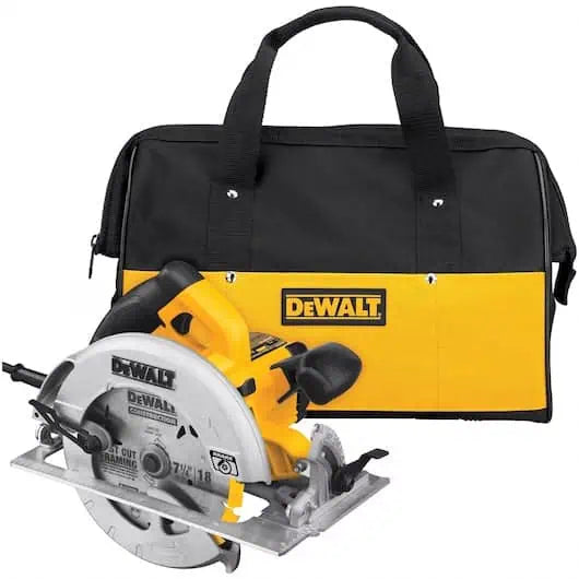 DeWalt 7-1/4" Lightweight Circular Saw with Contractor Bag