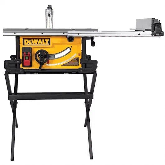 DeWalt 10" Table Saw with Scissor Stand