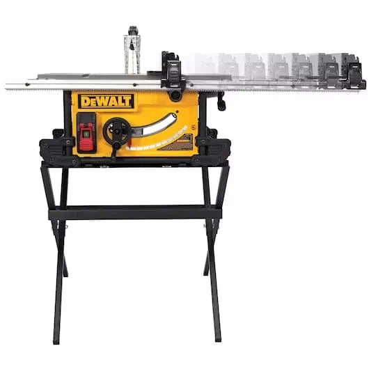 DeWalt 10" Table Saw with Scissor Stand