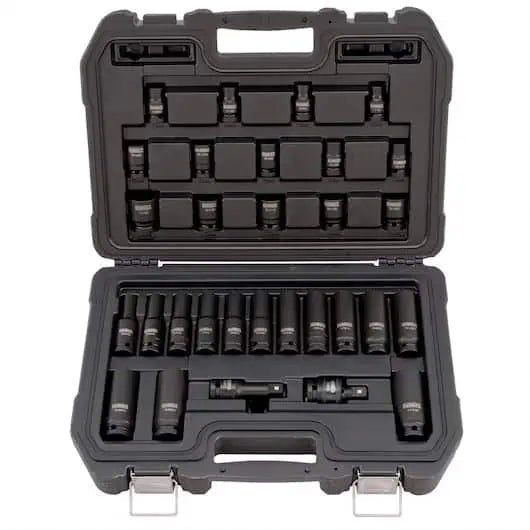 DeWalt 1/2" Drive Combination Impact Socket Set - 30 Pcs