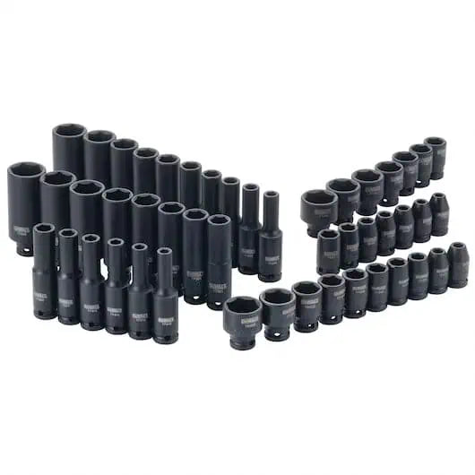 DeWalt 1/4" Drive Combination Impact Socket Set - 48 Pcs