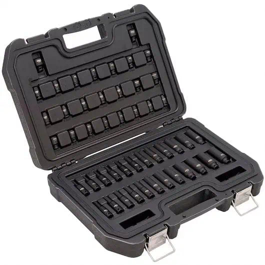 DeWalt 1/4" Drive Combination Impact Socket Set - 48 Pcs