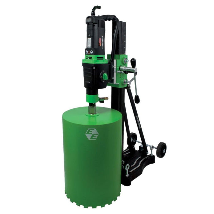 Unitec PSV Wet Core Drill Rig with Easy Mount Anchor/Vacuum Stand & Vacuum Pump