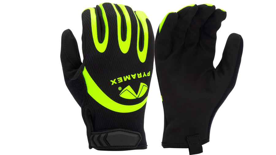 Pyramex Synthetic Leather Touchscreen Capability Cut A1 Work Gloves - L