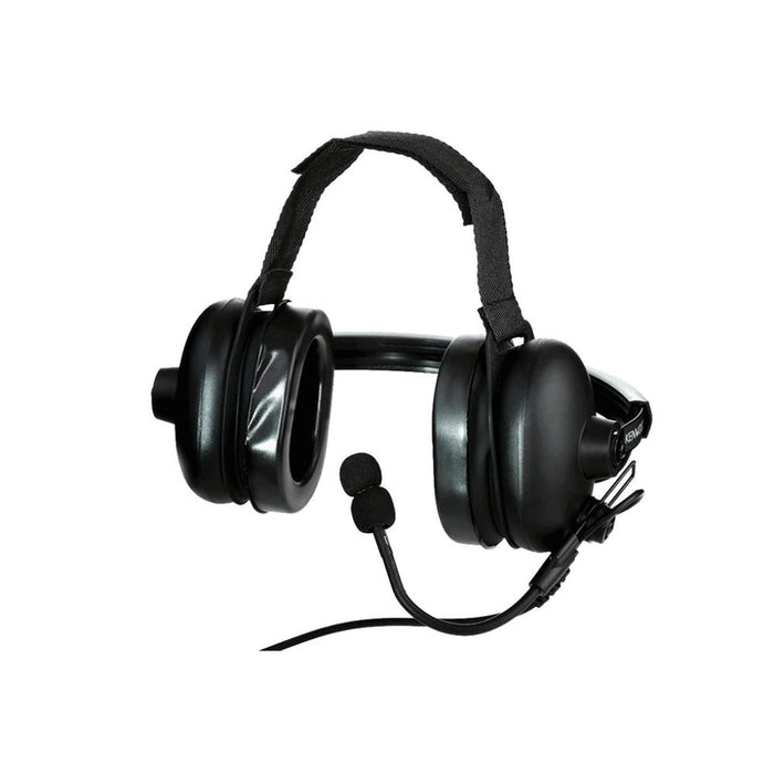 Kenwood Behind the Head Heavy Duty Double Muff Headset - Black