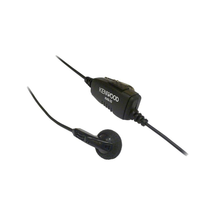 Kenwood Wired Earbud Earpiece - Black