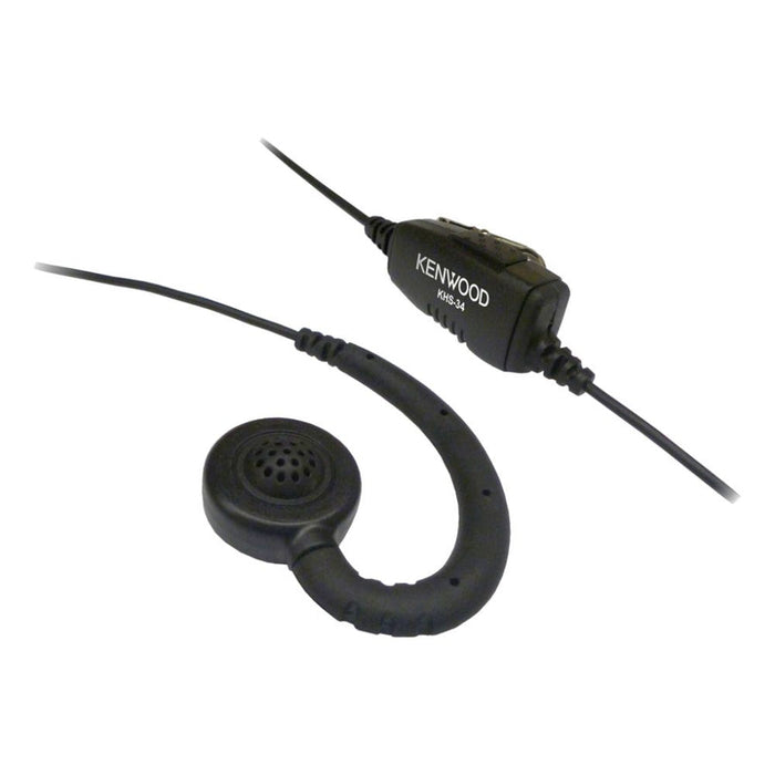 Kenwood C-Ring Ear Hanger with PTT and Mic