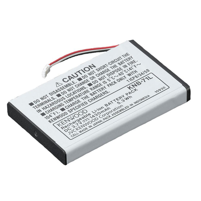 Kenwood 3.7V Li-Ion Battery, 1400mAh