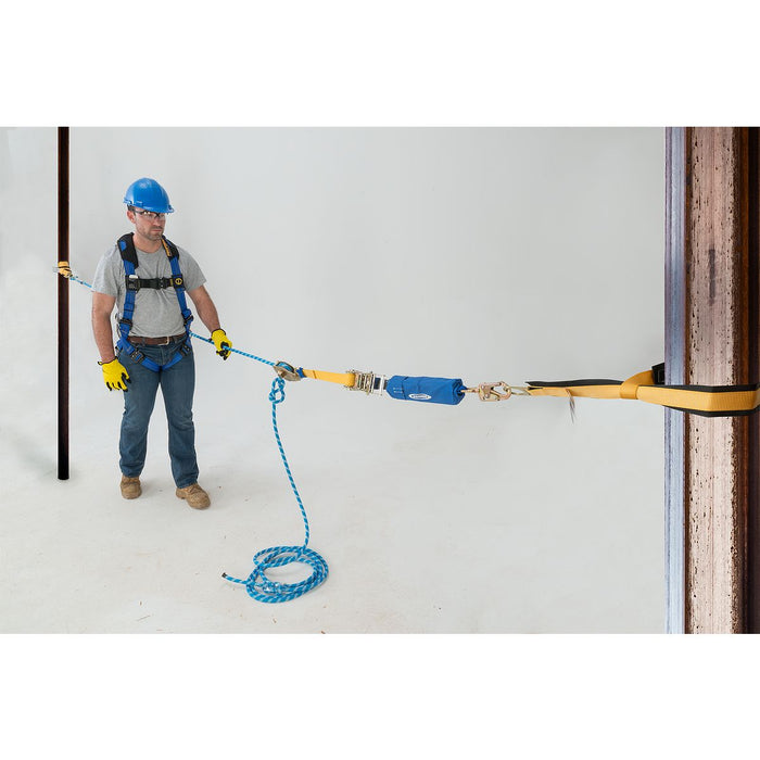 Werner 60 ft 2-Man Rope Cross-Arm Strap Horizontal Lifeline System, Cross-Arm Strap, (Rope Tensioner)