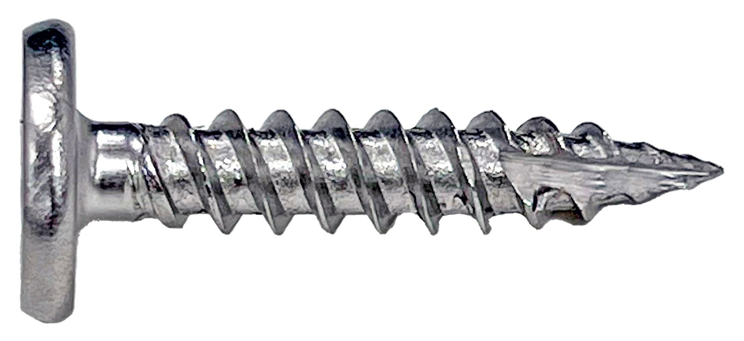 Daggerz™ Lo Pro 10" x 2" Square/Phillips Pan Head Type 17 Clip Screws, 302 Stainless Steel - 2000 Qty