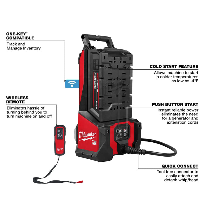 Milwaukee MX FUEL™ 17.2" High Cycle Concrete Vibrator Kit