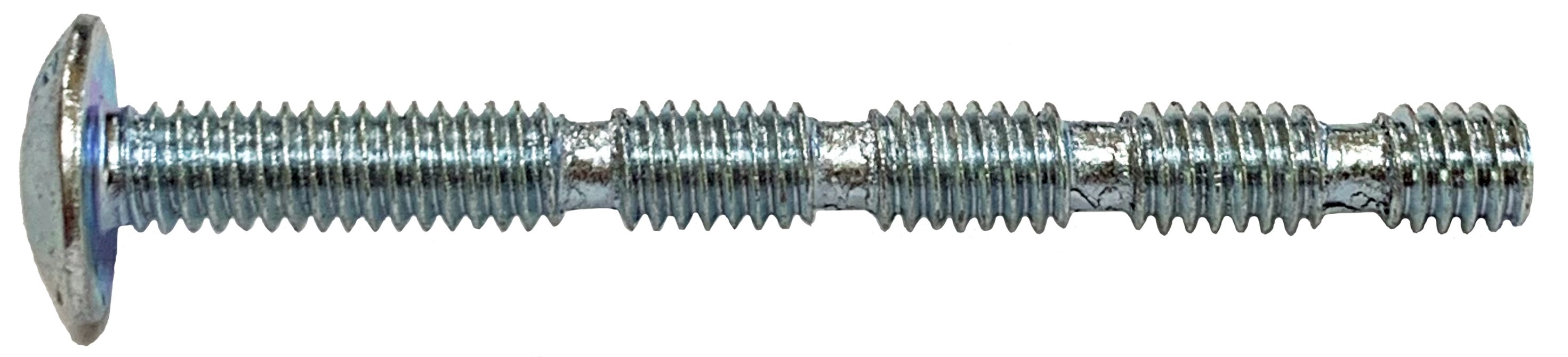 Daggerz™ 8" x 1-3/4" Phillips Slotted Truss Head Break-Away Machine Screws, Zinc - 4000 Qty