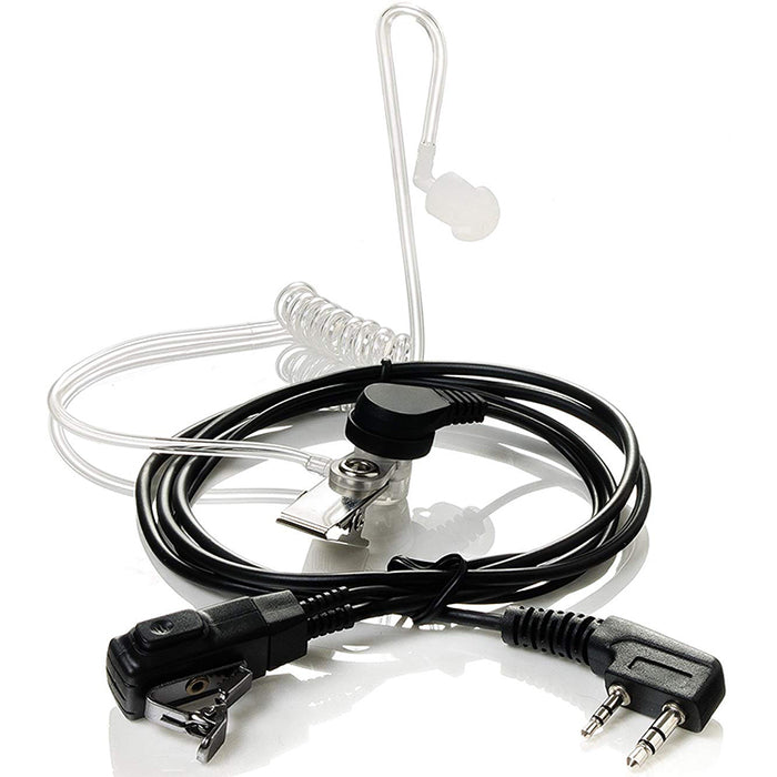 Kenwood Double-Pin Covert Acoustic Tube Earpiece for Motorola Radio